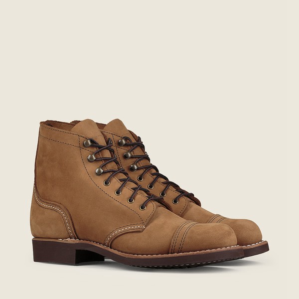 Red Wing Heritage Bot Bayan - Iron Ranger - Short Chinook Deri - Haki - 20JXPLWQA